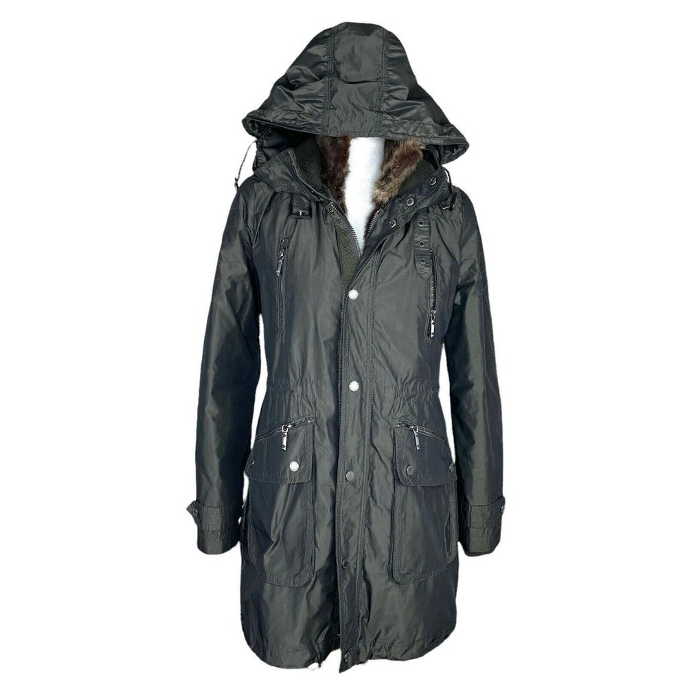 BCBGeneration coat women’s size S military green